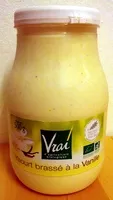 Mängden socker i Yaourt brassé à la vanille