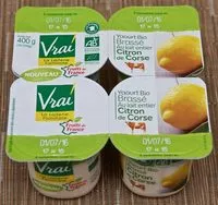 Mängden socker i Yaourt Brassé au Citron de Corse