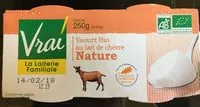 Mängden socker i YAOURT CHEVRE BIO