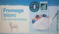 Mängden socker i Fromage blanc nature au lait de brebis biologique