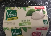 Mängden socker i Soja bio Nature