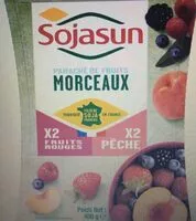 Mängden socker i Panaché de fruits mixés : 2 fruits rouges 2 pêche