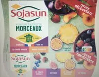 Mängden socker i Panaché de fruits morceaux 4 parfums