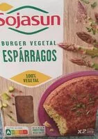 Mängden socker i Burger vegetal de espárragos