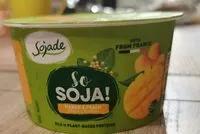 Mängden socker i So soja mango & peach