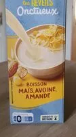 Mängden socker i Boisson maïs avoine amande