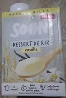 Mängden socker i Soon dessert de riz vanille
