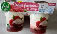 Mängden socker i Brassé framboise de correze