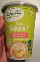 Mängden socker i So soya ! Pêche - Fleur de Sureau