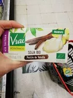 Mängden socker i Postre de vainilla soja bio