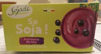 Mängden socker i Yogurt Soja Arandanos