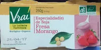 Mängden socker i Especialidad de soja fresa
