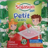 Mängden socker i Petit maxi fresa