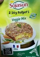Mängden socker i Burger Végétal Veggie mix