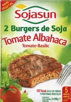 Mängden socker i Hamburguesas vegetales de soja de tomate y alhabaca