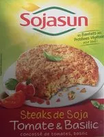 Mängden socker i Steaks de soja tomate &basilic