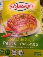 Mängden socker i Steak de soja petits légumes