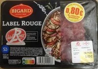 Mängden socker i Viande hachée Label Rouge