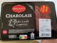 Mängden socker i Haché Charolais 15%mg