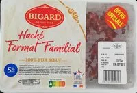 Mängden socker i Haché Format Familial