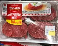 Mängden socker i Steaks hachés