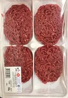 Mängden socker i Steak hachés 5% MG x 4