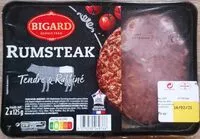 Mängden socker i Steaks hachés Rumsteak