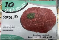 Mängden socker i 10 saveurs moelleux surgelés