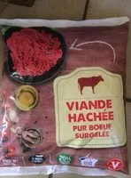 Mängden socker i Viande hachee pur boeuf surgelee