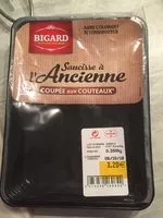 Mängden socker i Saucisse à l'ancienne, BIGARD