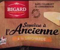 Mängden socker i Saucisse à l'ancienne