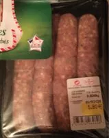 Mängden socker i Saucisses de toulouse aux herbes