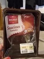 Mängden socker i Saucisses fumées