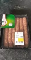 Mängden socker i Chipolatas aux herbes