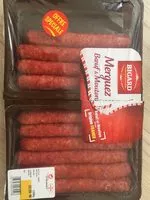 Mängden socker i Merguez boeuf-mouton