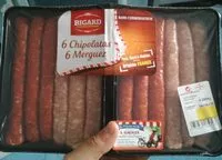 Mängden socker i Mixte chipo merguez