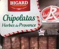 Mängden socker i Chipolatas herbes de provence