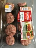 Mängden socker i 8 courgettes farcies