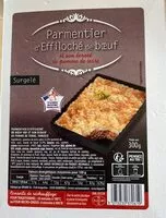 Mängden socker i Parmentier d'effiloché de boeuf