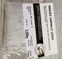 Mängden socker i Bouchee chapon et  cepes