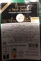 Mängden socker i Tartare de Saint-Jacques