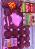 Mängden socker i Boulettes au porc & au beouf