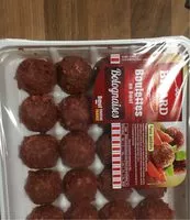 Mängden socker i Boulettes au boeuf