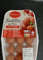 Mängden socker i Boulettes de porc au chorizo