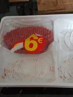 Mängden socker i Haché de boeuf 15%