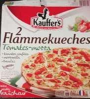 Mängden socker i Flammekueches