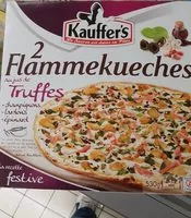 Mängden socker i 2 flammekueches au jus de truffes