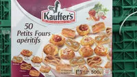 Mängden socker i Kauffer's : 50 Petits Fours Apéritifs