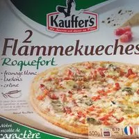 Mängden socker i 2 Flammekueches Roquefort