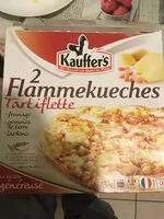 Mängden socker i Flammekueches Tartiflette